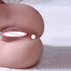 Realistic Dual-Channel Masturbator – Vagina & Anal for Men