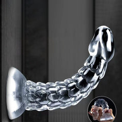 Dragon Scale Textured Dildo – Realistic Feel with Suction Base