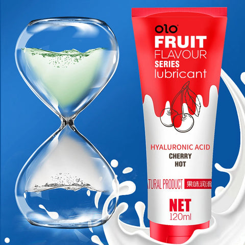 Fruity Edible Lubricant for Oral Play – Infused with Hyaluronic Acid
