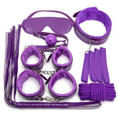Plush Restraint Kit – 7-Piece Binding Set for Couples