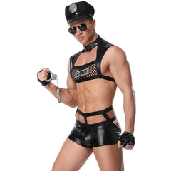 Men Sexy Police Costume