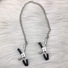 Adjustable Nipple Clamps – Linked by Metal Chain