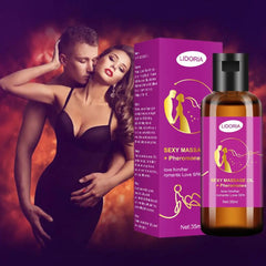 Adult Body Massage Oil – Rose Essence & Pheromones