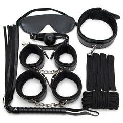 Plush Restraint Kit – 7-Piece Binding Set for Couples