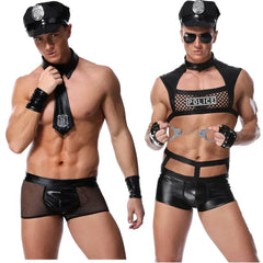 Men Sexy Police Costume