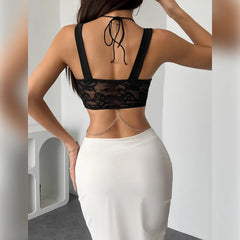 Lace Corset with Steel Boning – Waist Slimming & Outerwear-Ready